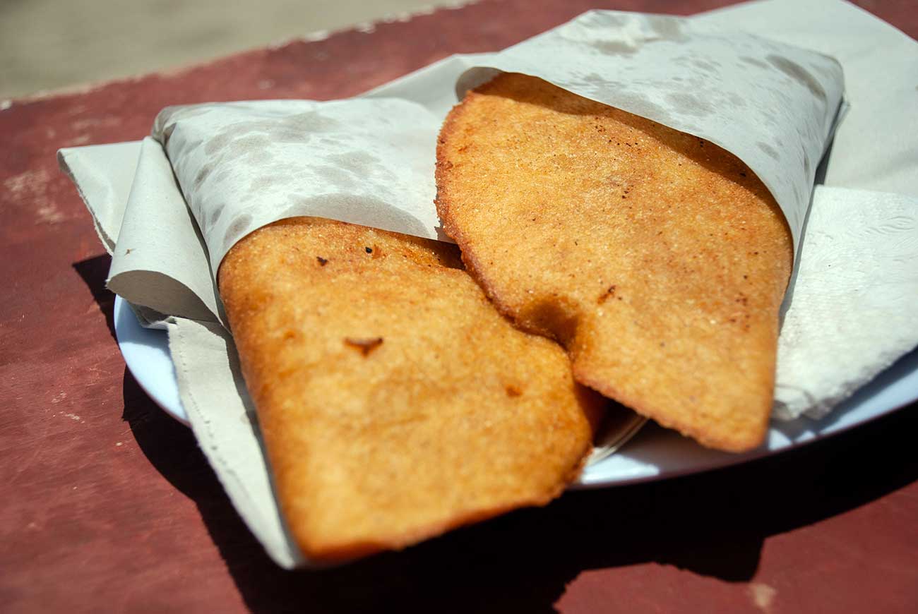 arepas, platillo tradicional venezolano