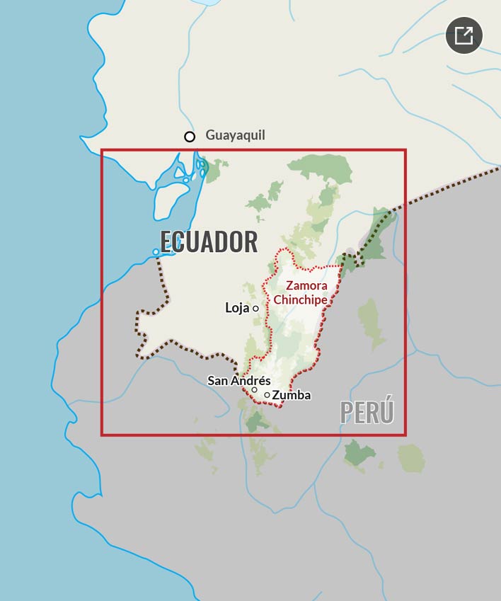 Mapa Ecuador